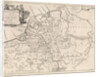Historical map of the Netherlands at the time of the Frisians by Henricus Wetstein