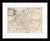 Historical map of the Netherlands at the time of the Frisians by Henricus Wetstein