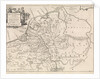 Historical map of the Netherlands at the time of the Frisians by Henricus Wetstein