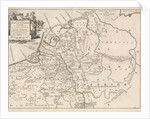 Historical map of the Netherlands at the time of the Frisians by Henricus Wetstein
