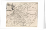 Historical map of the Netherlands at the time of the Frisians by Henricus Wetstein