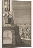 Don Clarazel is lifted in a laundry basket by Nathanael Holbeex