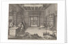 Address Card of Jacob George Roeters and Compagnie Amsterdam by Caspar Luyken