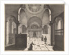 Interior of Greek domed church at Chalcedon by Jan Luyken