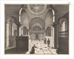 Interior of Greek domed church at Chalcedon by Jan Luyken