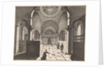 Interior of Greek domed church at Chalcedon by Jan Luyken