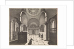 Interior of Greek domed church at Chalcedon by Jan Luyken