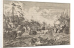 Battle of Solebay, 1672 by Pieter van der Aa I
