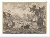 Battle of Cape La Hogue, 1692 by Pieter van der Aa I