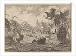 Battle of Cape La Hogue, 1692 by Pieter van der Aa I