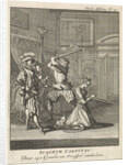 Joachim von Carpzov recommends the beheading of his wife by Jan Luyken