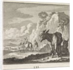 Emblem donkey by Christoph Weigel