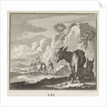 Emblem donkey by Christoph Weigel