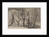 Sickbed of the wife of the pasha by Johann David Zunnern
