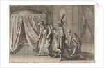 Sickbed of the wife of the pasha by Johann David Zunnern