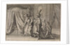 Sickbed of the wife of the pasha by Johann David Zunnern
