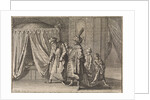 Sickbed of the wife of the pasha by Johann David Zunnern