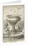 Copper laver or wash basin in the court of the Tabernacle by Willem Goeree
