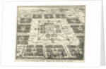 Tabernacle surrounded by camps of the twelve tribes of Israel by Willem Goeree