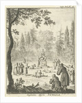 Laplanders worship the god Jumala by Jan Luyken