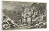King of Ormus attacked and slain in a tent camp by Jan Luyken