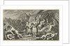 King of Ormus attacked and slain in a tent camp by Jan Luyken