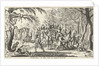 Monkeys attack a coach by Jan Luyken