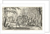 Monkeys attack a coach by Jan Luyken