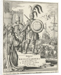 Knight with the coat of arms of Jerusalem by Timotheus ten Hoorn