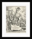 Knight with the coat of arms of Jerusalem by Timotheus ten Hoorn