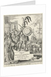 Knight with the coat of arms of Jerusalem by Timotheus ten Hoorn