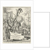 Knight with the coat of arms of Jerusalem by Timotheus ten Hoorn
