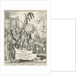 Knight with the coat of arms of Jerusalem by Timotheus ten Hoorn