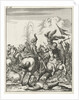 Emperor Conrad III cleaves in a cavalry skirmish a Saracen by Timotheus ten Hoorn