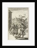 Sin chased by three men by Abraham Boekholt