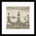 Royal vessel with 120 rowers to Siam by Aart Dircksz Oossaan