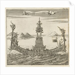Royal vessel with 120 rowers to Siam by Aart Dircksz Oossaan