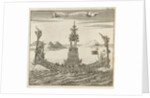 Royal vessel with 120 rowers to Siam by Aart Dircksz Oossaan