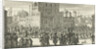 Procession at the exit of the sultan and his retinue by Charles Angot