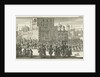 Procession at the exit of the sultan and his retinue by Charles Angot