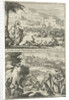 Christ heals the sick and the raising of Lazarus by Jan Claesz ten Hoorn