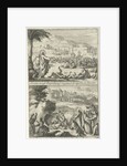 Christ heals the sick and the raising of Lazarus by Jan Claesz ten Hoorn