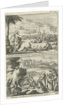 Christ heals the sick and the raising of Lazarus by Jan Claesz ten Hoorn