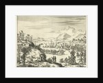 Crucifixion of convicts outside the city wall by Wilhelmus Goeree I
