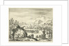 Crucifixion of convicts outside the city wall by Wilhelmus Goeree I