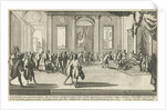 Laurens Pit visiting Sultan Abul Hasan Qutb Shah of Golkonda to hand him a commission by Anonymous