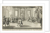 Laurens Pit visiting Sultan Abul Hasan Qutb Shah of Golkonda to hand him a commission by Anonymous