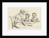 Woman and two children by Jacob Ernst Marcus