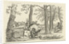 Figures among trees by Jacob Ernst Marcus