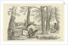Figures among trees by Jacob Ernst Marcus